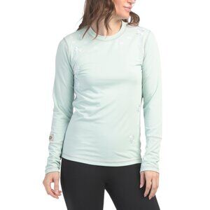 NILS MINT MULTI Christina Embroidered Base Layer Top